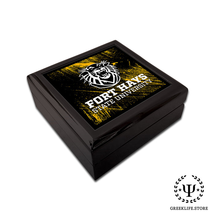 Fort Hays State University Keepsake Box Wooden