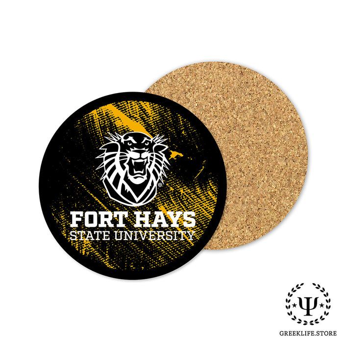 Fort Hays State University Beverage coaster round (Set of 4)