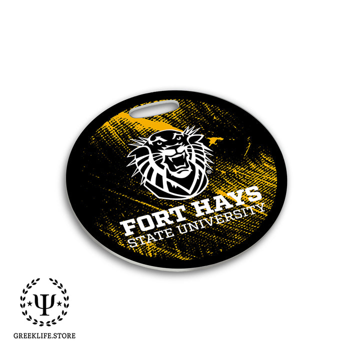Fort Hays State University Luggage Bag Tag (round)