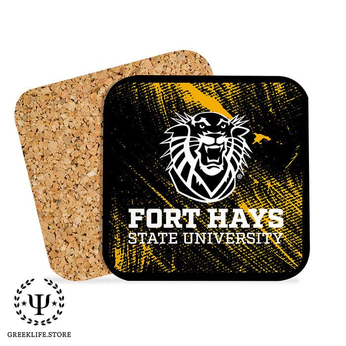 Fort Hays State University Beverage Coasters Square (Set of 4)