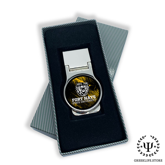 Fort Hays State University Money Clip