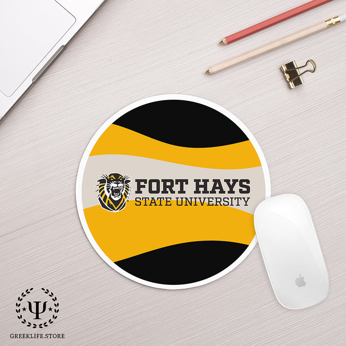 Fort Hays State University Mouse Pad Round