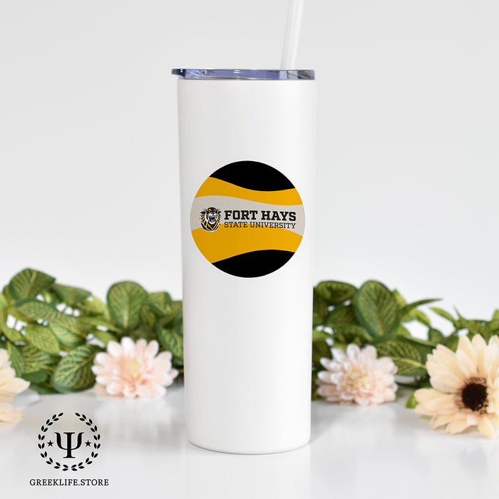 Fort Hays State University Stainless Steel Skinny Tumbler 20 OZ