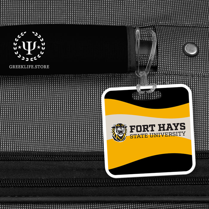 Fort Hays State University Luggage Bag Tag (square)