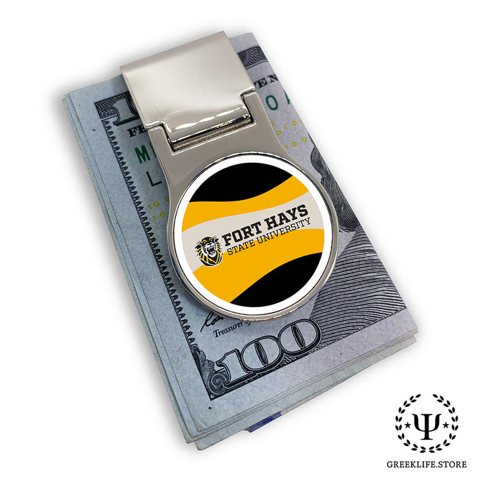 Fort Hays State University Money Clip