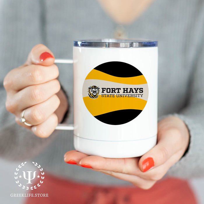 Fort Hays State University Stainless Steel Travel Mug 13 OZ