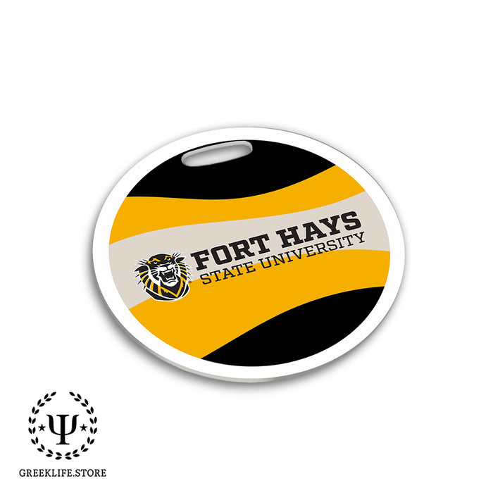 Fort Hays State University Luggage Bag Tag (round)