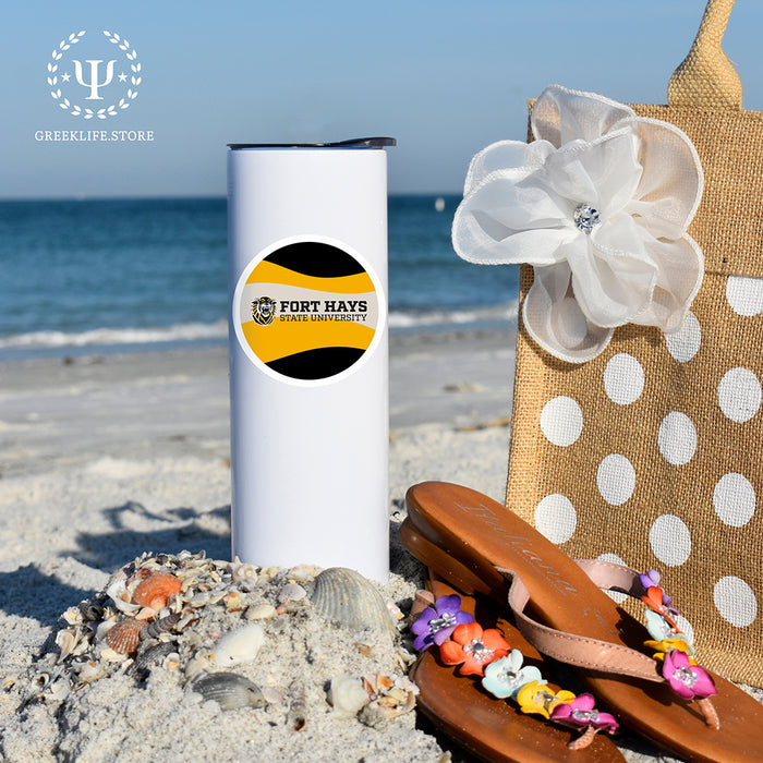 Fort Hays State University Stainless Steel Skinny Tumbler 20 OZ