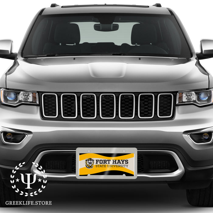 Fort Hays State University Decorative License Plate