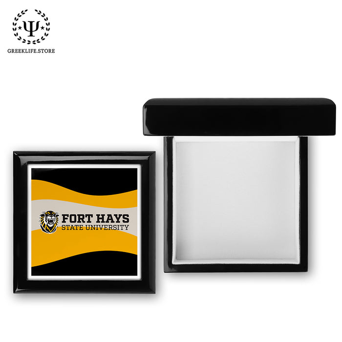 Fort Hays State University Keepsake Box Wooden