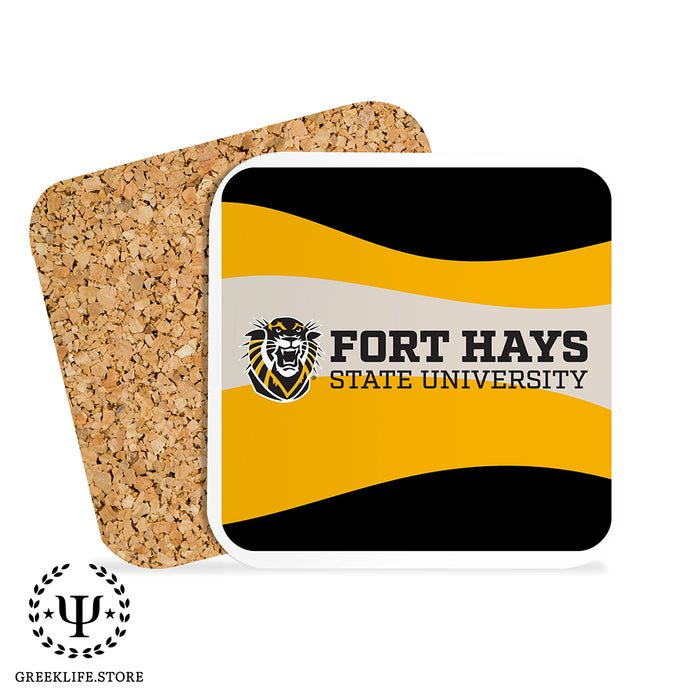 Fort Hays State University Beverage Coasters Square (Set of 4)
