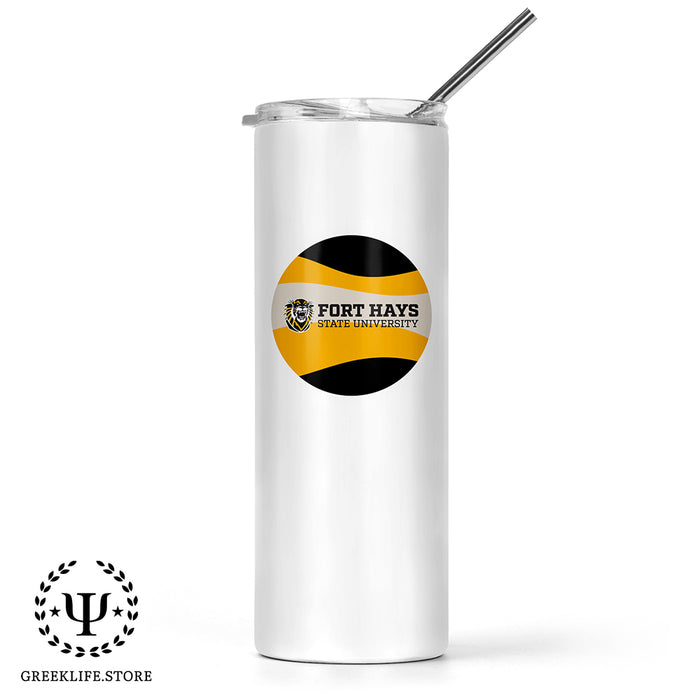 Fort Hays State University Stainless Steel Skinny Tumbler 20 OZ
