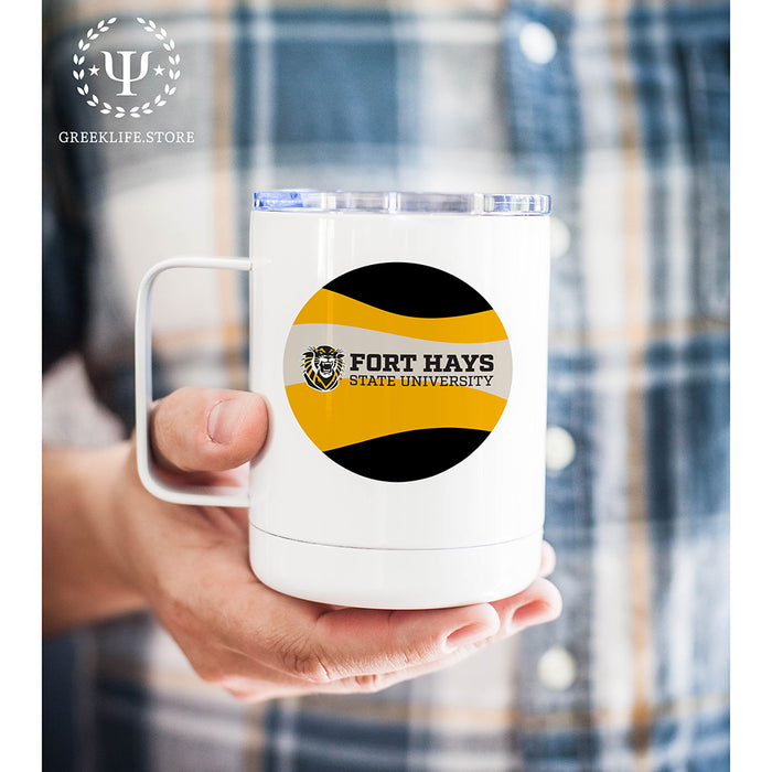 Fort Hays State University Stainless Steel Travel Mug 13 OZ