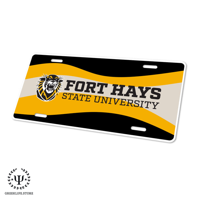 Fort Hays State University Decorative License Plate