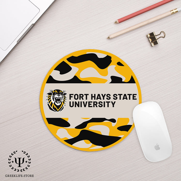 Fort Hays State University Mouse Pad Round