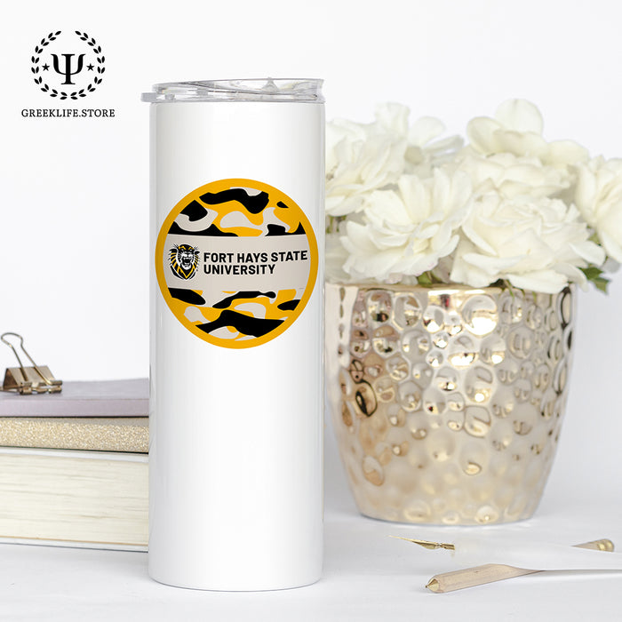Fort Hays State University Stainless Steel Skinny Tumbler 20 OZ