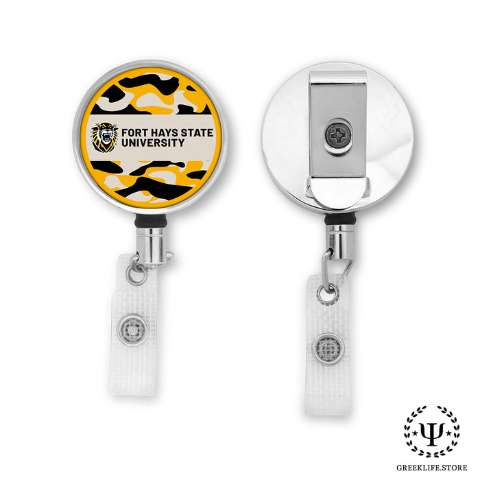 Fort Hays State University Badge Reel Holder