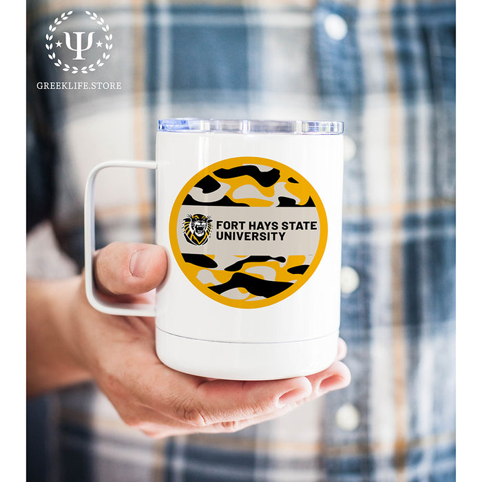Fort Hays State University Stainless Steel Travel Mug 13 OZ
