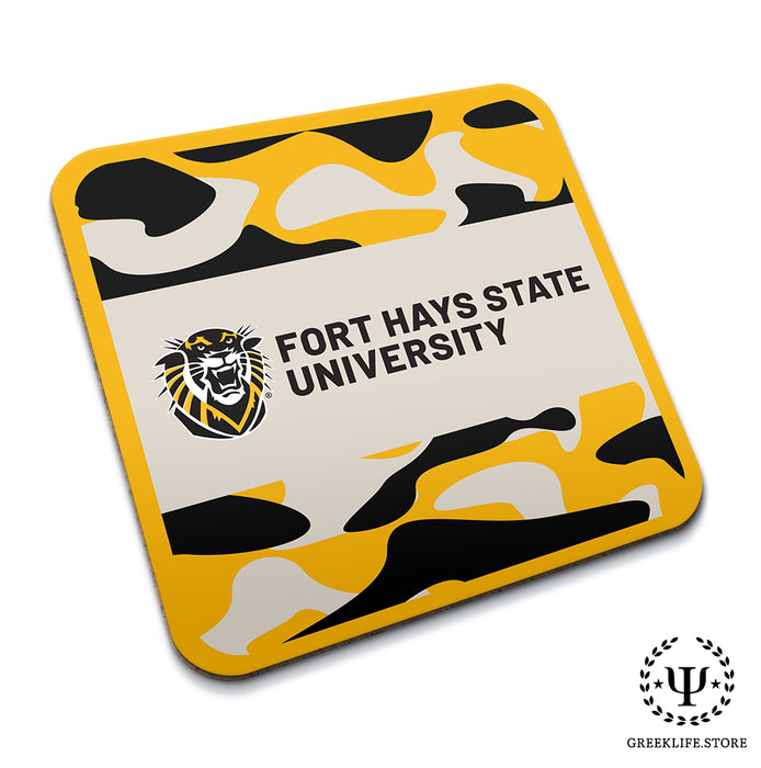 Fort Hays State University Beverage Coasters Square (Set of 4)