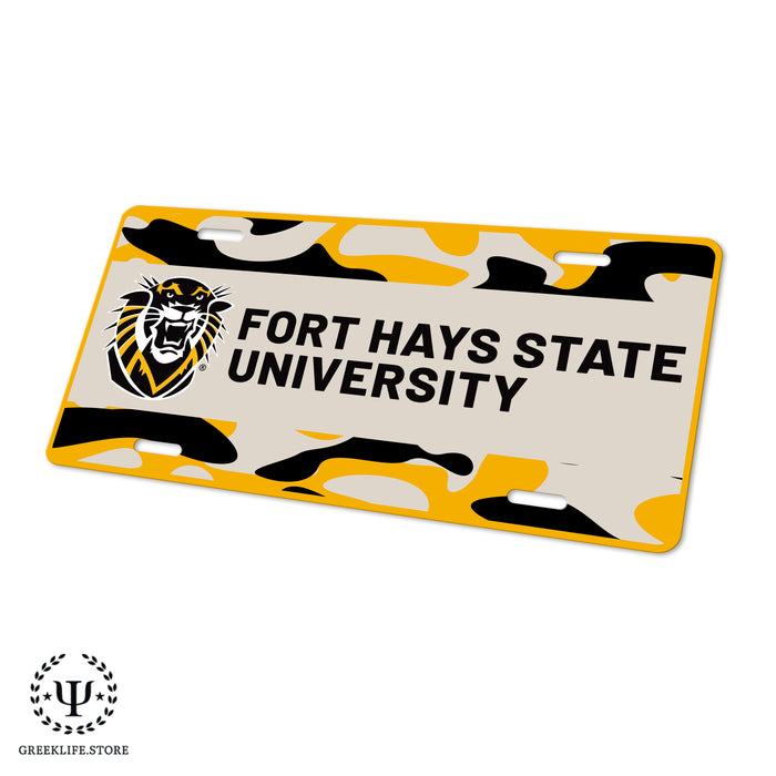 Fort Hays State University Decorative License Plate