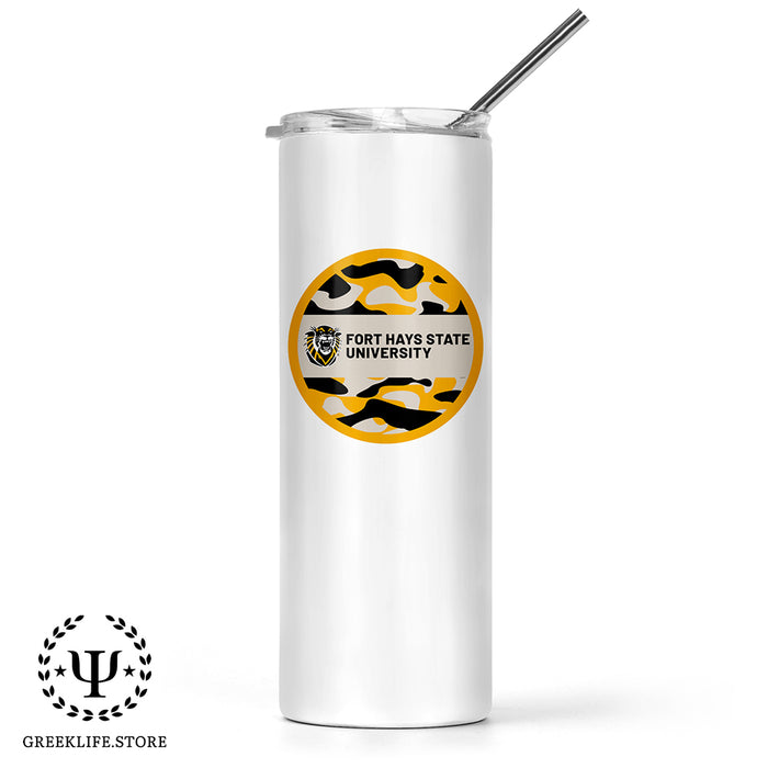 Fort Hays State University Stainless Steel Skinny Tumbler 20 OZ