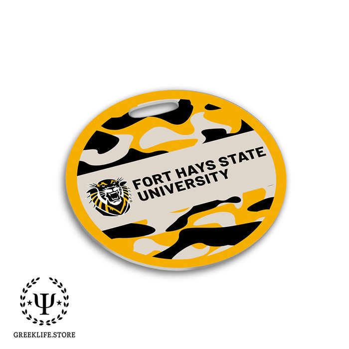 Fort Hays State University Luggage Bag Tag (round)