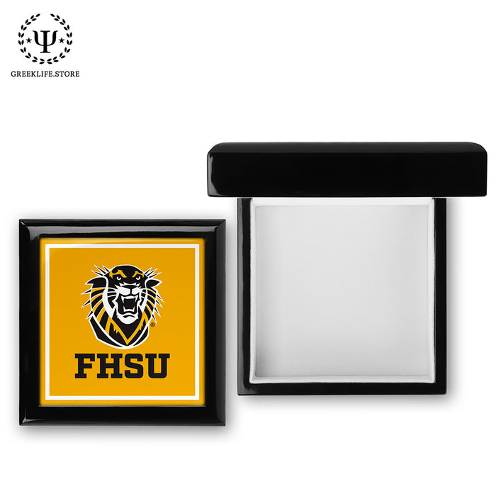 Fort Hays State University Keepsake Box Wooden