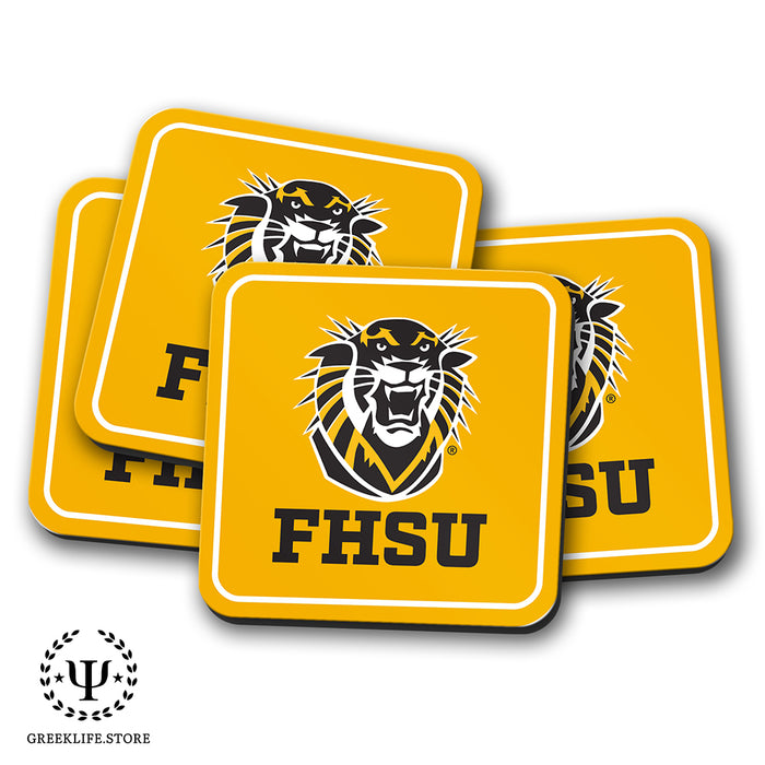 Fort Hays State University Beverage Coasters Square (Set of 4)