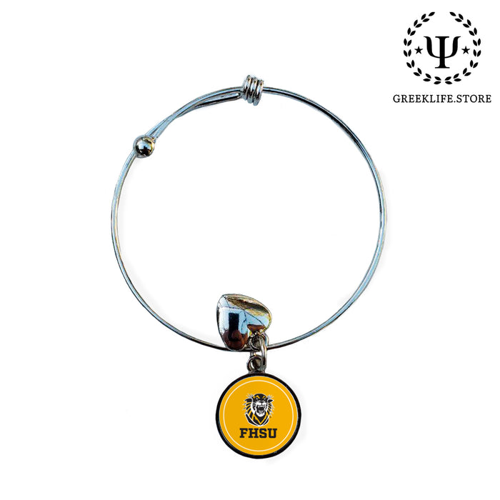 Fort Hays State University Round Adjustable Bracelet