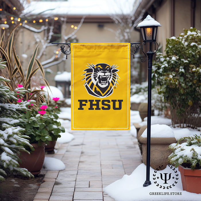 Fort Hays State University Garden Flags