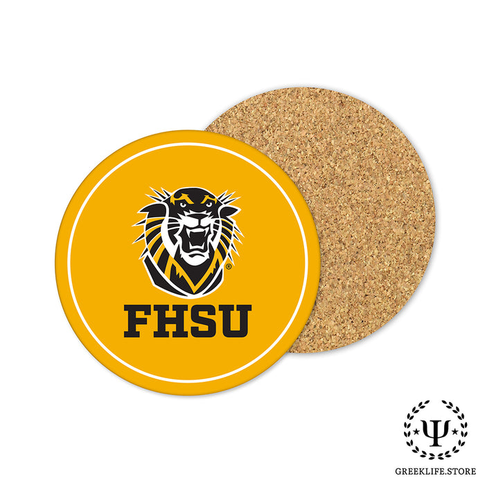 Fort Hays State University Beverage coaster round (Set of 4)