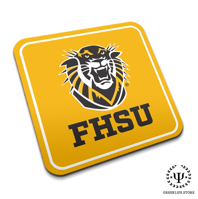 Fort Hays State University Beverage Coasters Square (Set of 4)