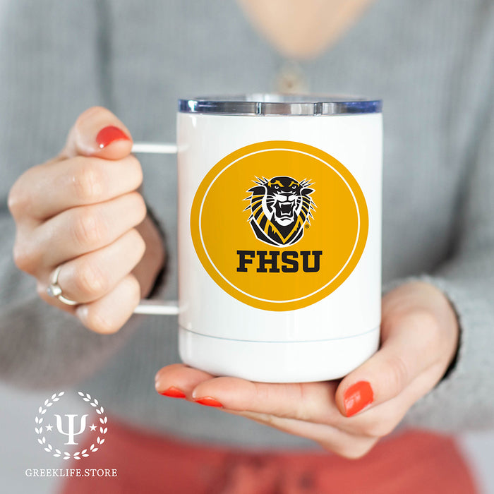 Fort Hays State University Stainless Steel Travel Mug 13 OZ