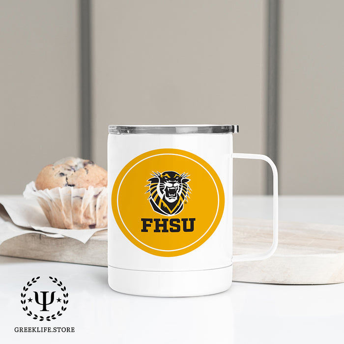 Fort Hays State University Stainless Steel Travel Mug 13 OZ