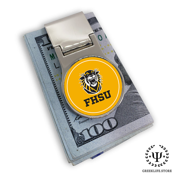 Fort Hays State University Money Clip