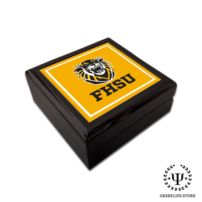 Fort Hays State University Keepsake Box Wooden