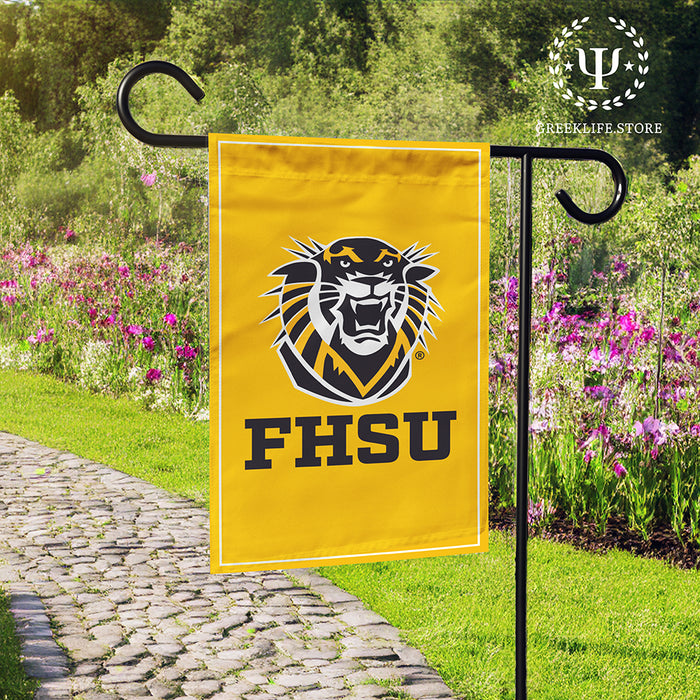 Fort Hays State University Garden Flags