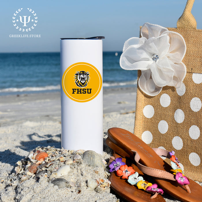 Fort Hays State University Stainless Steel Skinny Tumbler 20 OZ