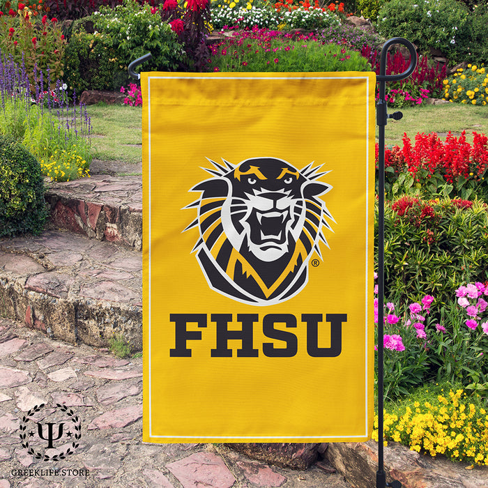 Fort Hays State University Garden Flags