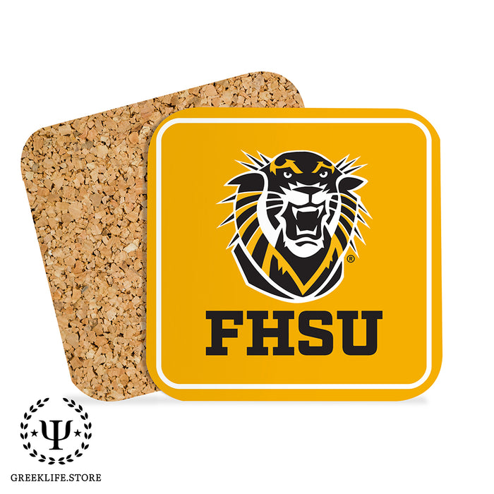 Fort Hays State University Beverage Coasters Square (Set of 4)