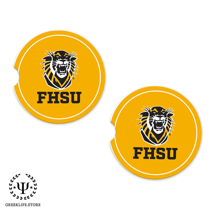 Fort Hays State University Car Cup Holder Coaster (Set of 2)