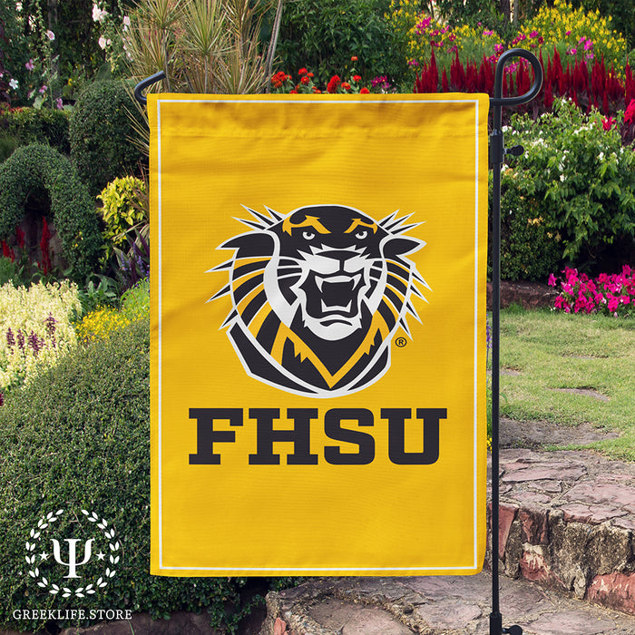 Fort Hays State University Garden Flags