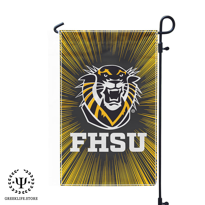 Fort Hays State University Garden Flags