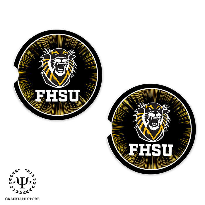 Fort Hays State University Car Cup Holder Coaster (Set of 2)