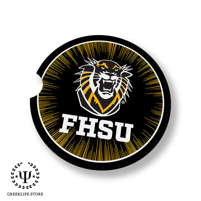 Fort Hays State University Car Cup Holder Coaster (Set of 2)