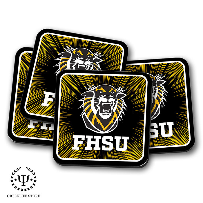 Fort Hays State University Beverage Coasters Square (Set of 4)