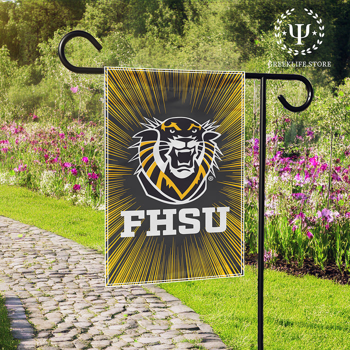 Fort Hays State University Garden Flags