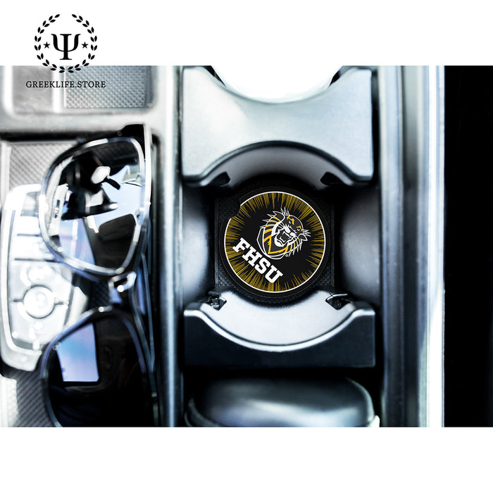 Fort Hays State University Car Cup Holder Coaster (Set of 2)