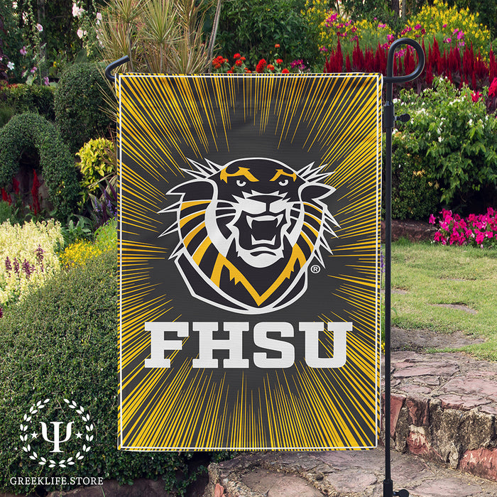 Fort Hays State University Garden Flags