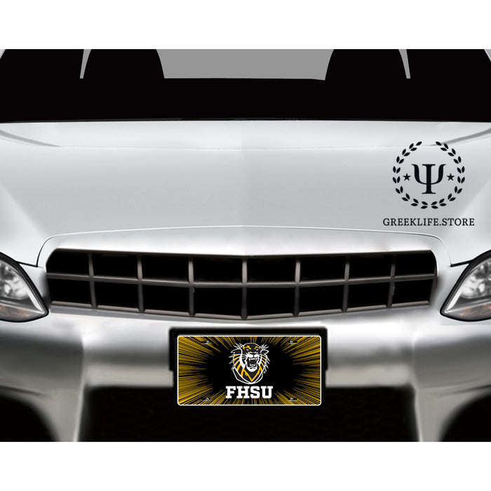 Fort Hays State University Decorative License Plate